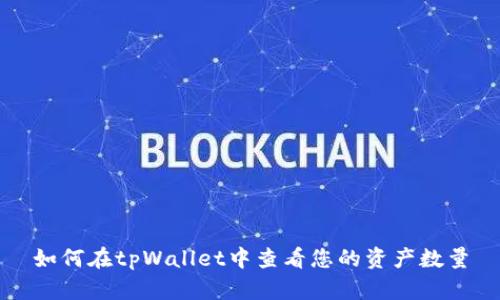 如何在tpWallet中查看您的资产数量